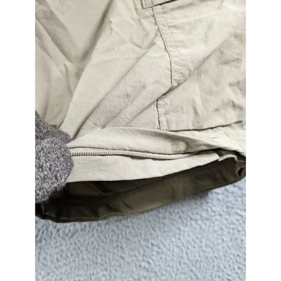 REI Co-op Shorts Mens 40 Nylon Hiking Outdoor Relaxed Cargo Pockets Beige - Picture 13 of 16